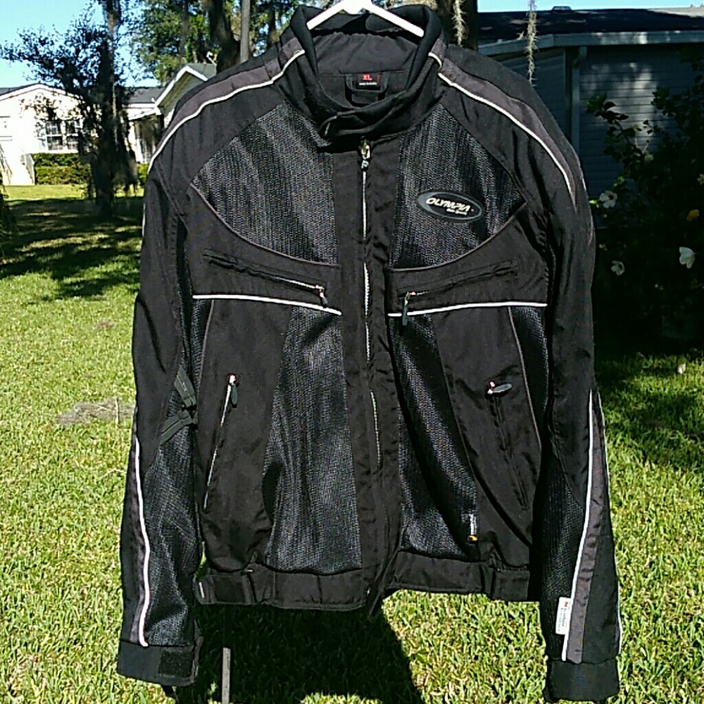 Olympia MotoSport Airglide Padded Cordura Jacket